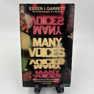 Many Voices by Eileen Garrett 1969 Vintage Dell 1st Printing Paperback Book